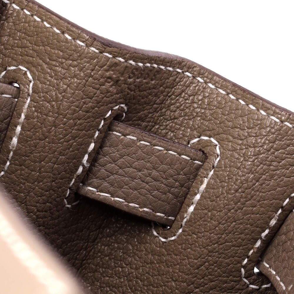 Hermes Kelly 28 Grey Togo with Palladium Hardware - Picture 8 of 8